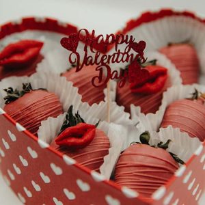Heart Shaped Strawberry Boxes