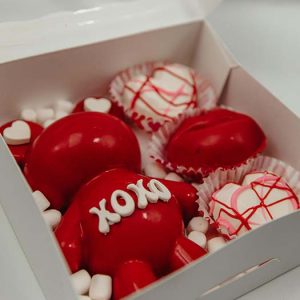 Red XOXO Breakable Bear