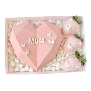 Pink Mom Breakable Heart Box