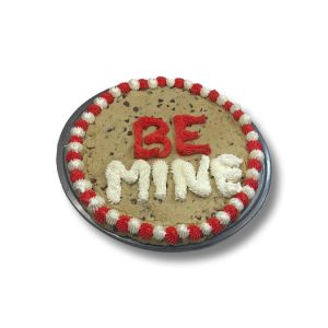 BE Mine Valentines Day Cookie Cake