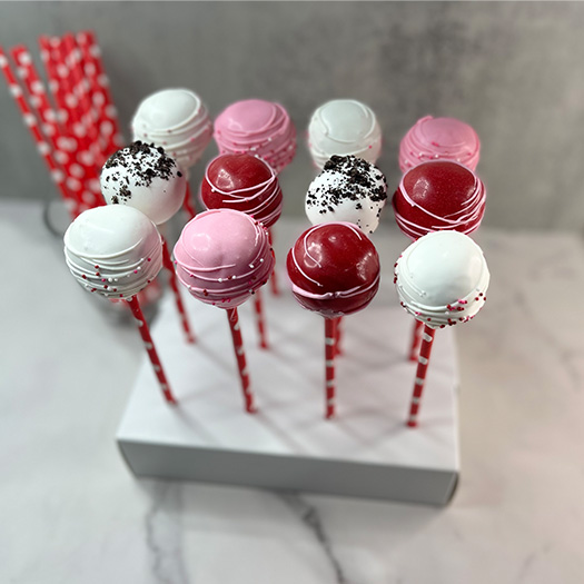 Valentines Day Cake Pops