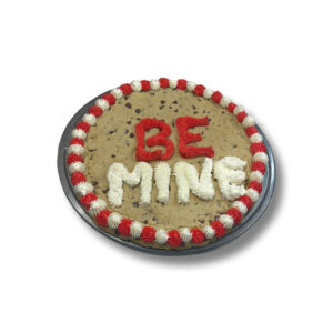 BE Mine Valentines Day Cookie Cake
