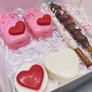 Cakesicle, Oreo and Pretzel Box