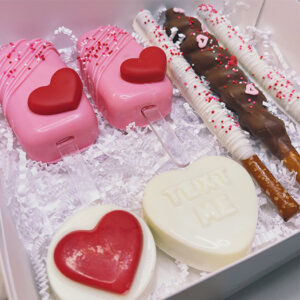 Cakesicle, Oreo and Pretzel Box