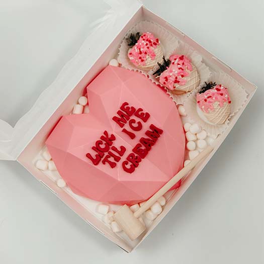 Lick Me Til "Ice Cream" Breakable Heart Box